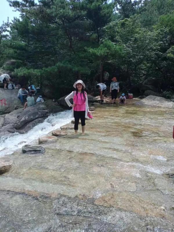 網紅打卡地“江北九寨溝”昆嵛山無染寺景區