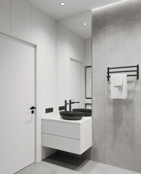 黑白空間，純淨的靈動