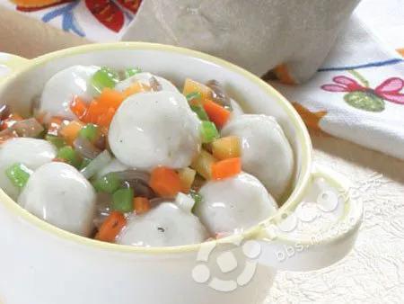 寶寶輔食--熘魚肉泥丸