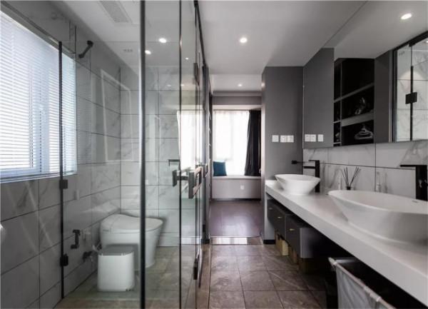 136平現代三居室一切從功能出發,外觀的明快、簡潔 136平現代三居室一切從功能出發,外觀的明快、簡潔