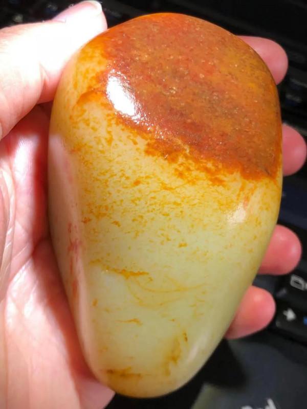 老熟黃糯聚紅沁油皮大籽