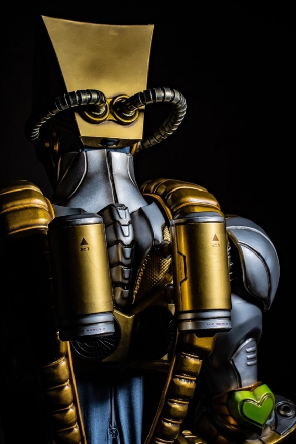 高成本COS!粉絲自制《JOJO》世界替身:機械質感 高成本COS!粉絲自制《JOJO》世界替身:機械質感