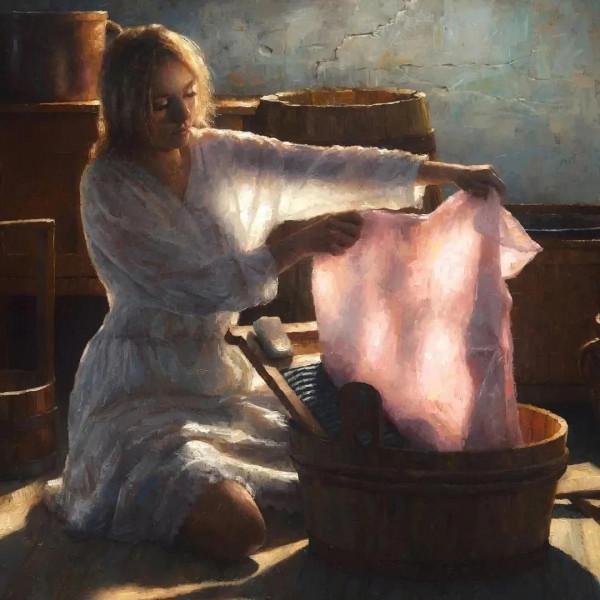 畫家的模特兒和畫像同框你見過嗎？