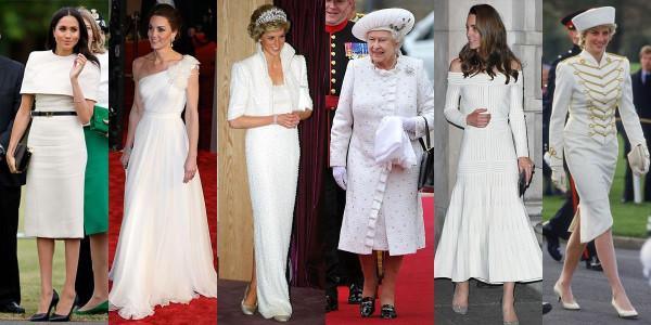 「賞心悅目」英國王室成員時尚白色禮服的精典影集(上篇) 「賞心悅目」英國王室成員時尚白色禮服的精典影集(上篇)