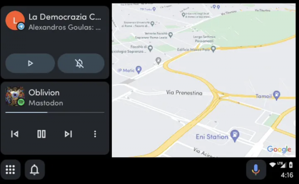 最新的Android Auto圖片讓我們看到了類似CarPlay的介面