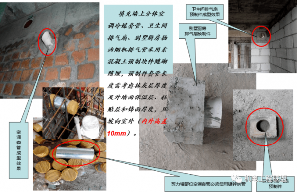 二次結構配管施工要點及工藝要求