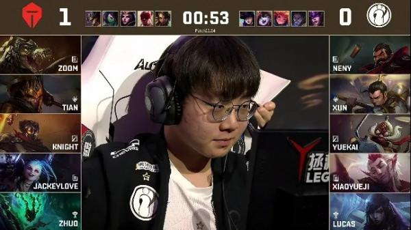 「威客電競LOL」TES 3-0 iG，挺進決賽
