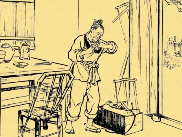 民間故事:女子攔住木匠,要與他成親,木匠察覺不妙掏出了木尺 民間故事:女子攔住木匠,要與他成親,木匠察覺不妙掏出了木尺