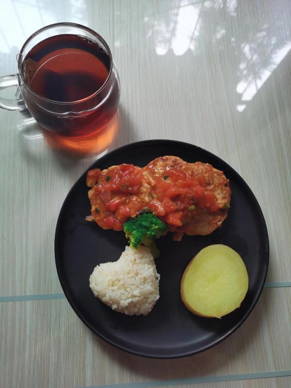 茄汁雞胸肉餅 茄汁雞胸肉餅