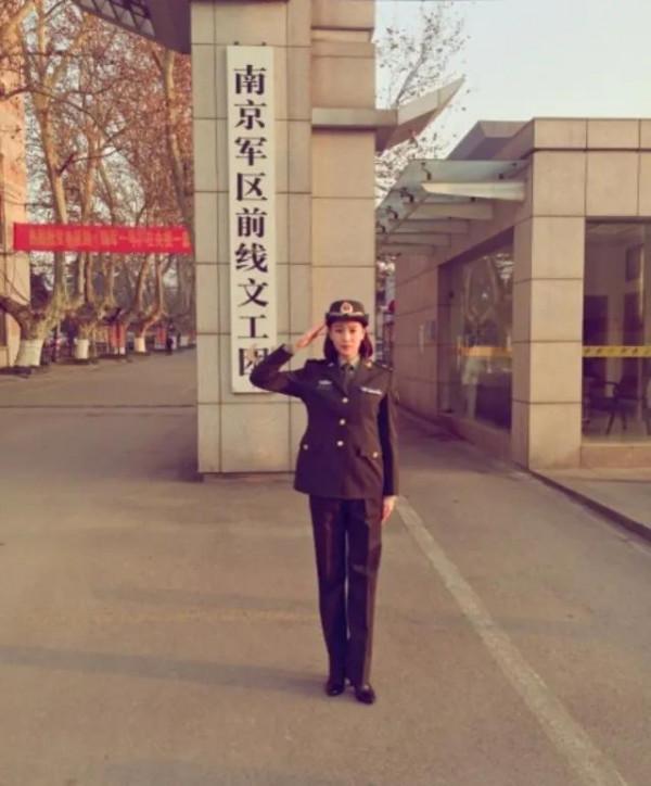 大連軍旅劇女神侯夢莎：顏值擔當，清麗脫俗