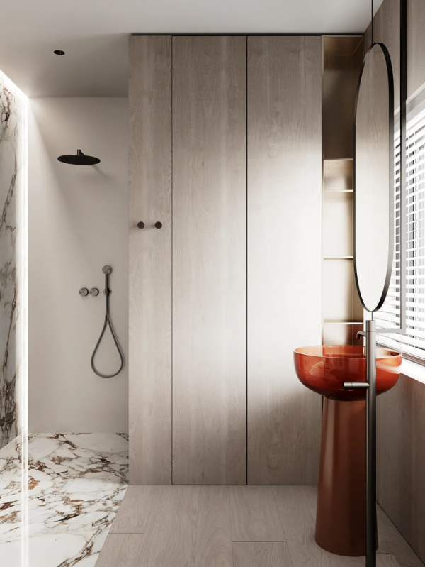 大理石衛生間，果然與眾不同