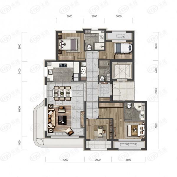 好住丨石景山古城中海首鋼天璽轉角大飄窗縱享陽光