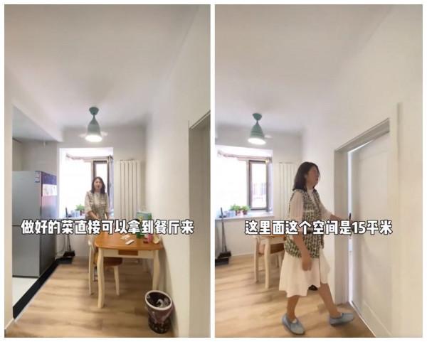 北京一家五口住破舊學區房，套內50㎡的蝸居改三居，網友：逼仄