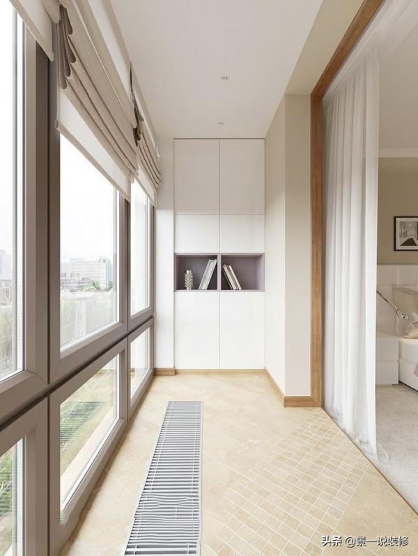 當初裝修時陽臺與客廳沒合併,做了扇摺疊門,入住後發現真明智 當初裝修時陽臺與客廳沒合併,做了扇摺疊門,入住後發現真明智