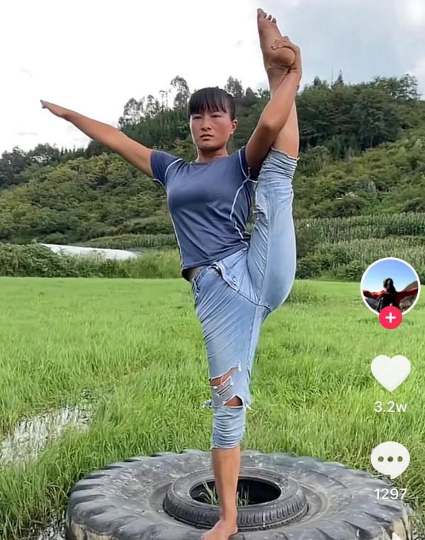 115萬粉絲的冰美人楊慧，自小練武練一身本領，被稱為女版李小龍