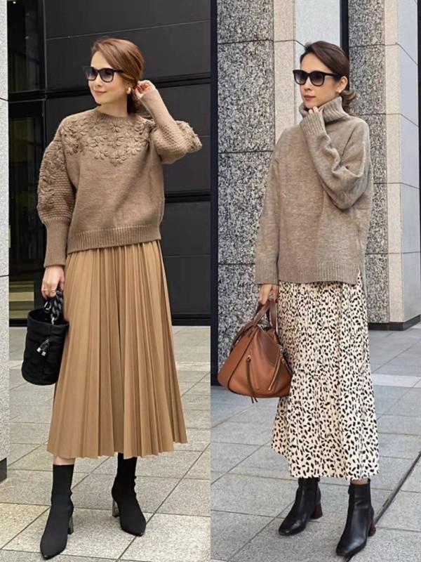 普通人可照搬的冬季搭配公式，無需刻意減齡，簡簡單單就很高階