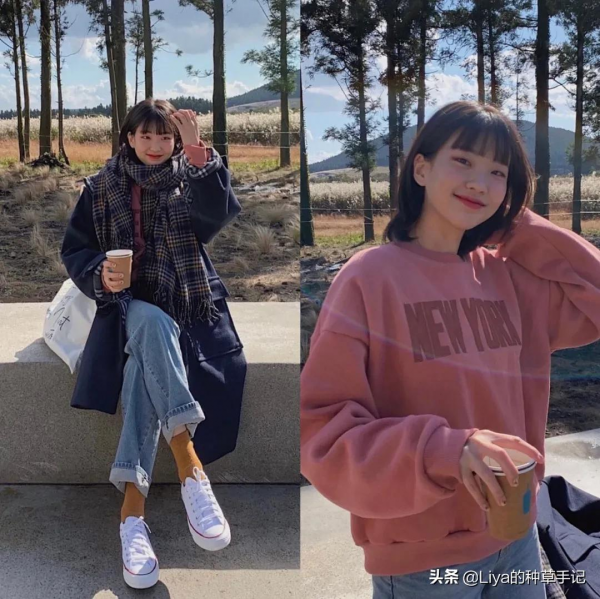 厚外套 + 裙子，照著穿巨時髦