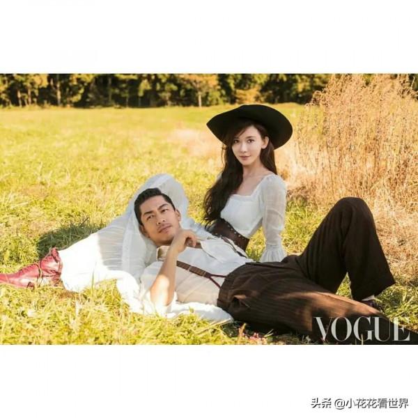 婚後的志玲姐姐更好看了，倆人的結婚照恩愛感爆棚