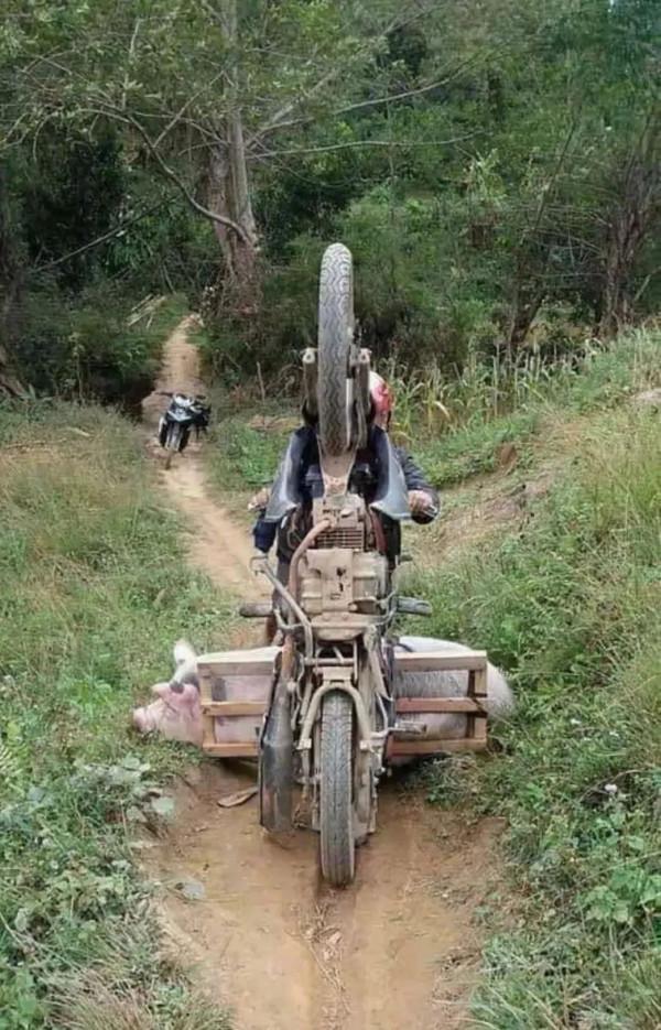 騎摩托車運鈔！柬埔寨人又開掛了