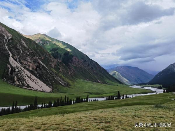 漢EV自駕新疆伊犁，乘坐區間車逛昭蘇打卡點夏塔景區