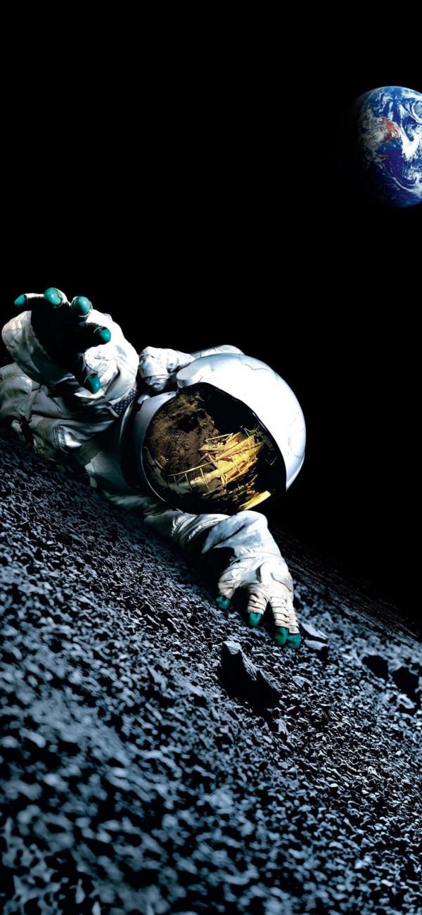 宇航員桌布｜總有一場相遇，帶著溫柔奔赴而來