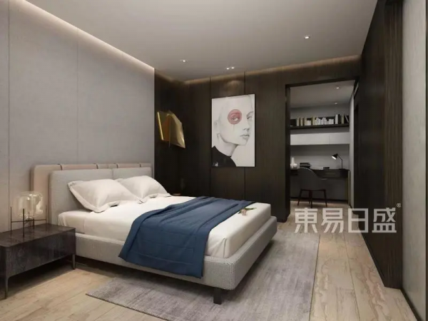 130㎡現代風，舒適開放的格局，高檔時尚