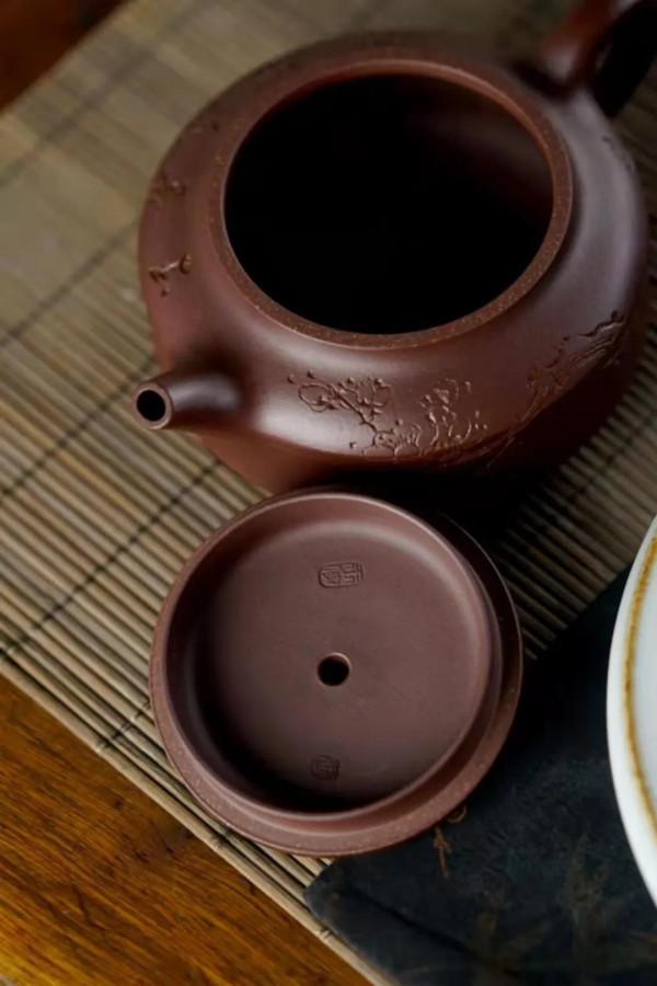 經典壺型「周盤」原礦紫泥