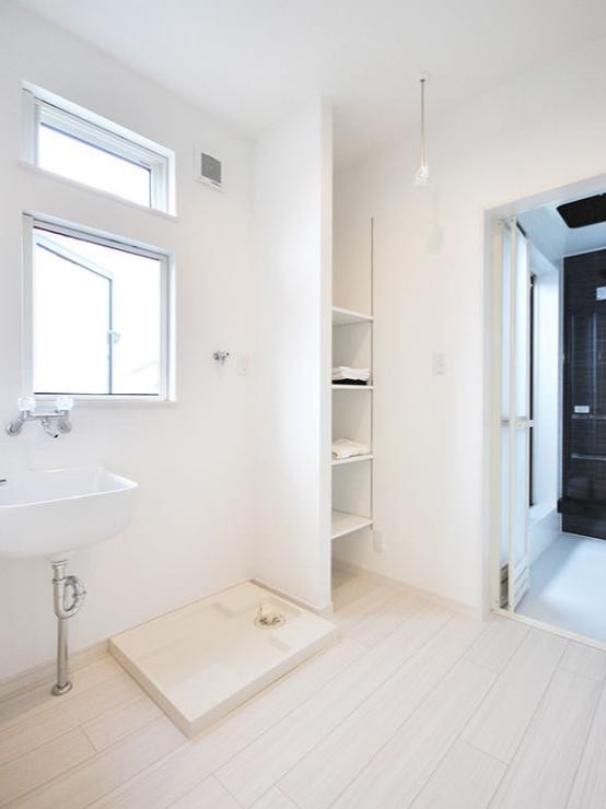 日本裝修這太講究了,洗衣房門口也做迷你下沉區,好處多多 日本裝修這太講究了,洗衣房門口也做迷你下沉區,好處多多