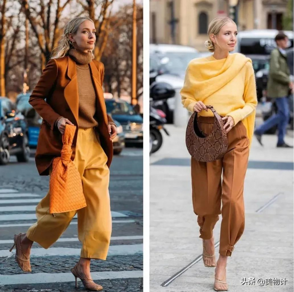 秋天最高階的配色,太美了 秋天最高階的配色,太美了