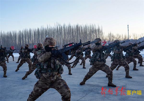 各部隊新年度軍事訓練高起點展開