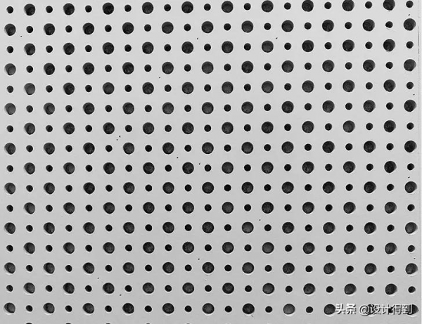 裝修施工圖裡面穿孔石膏板是什麼？