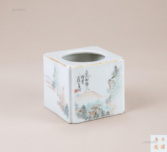 那些賣出百萬的淺絳彩瓷，你見過嗎