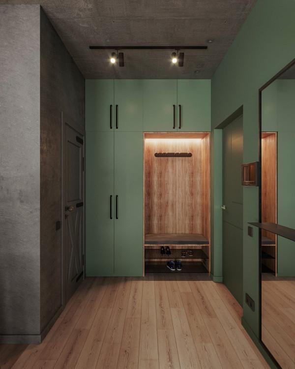 點點藍色帶來的深度和個性！2間60平小戶型設計