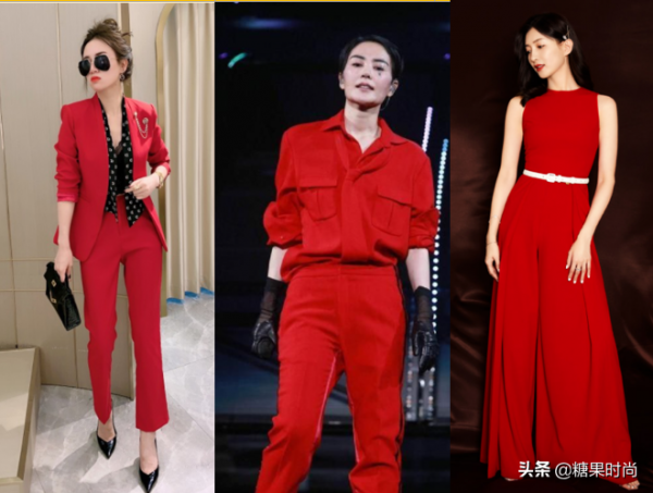 紅色衣服有多嬈豔，穿出“高階美”，女人味十足，塑造個人魅力