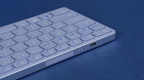 雷柏E9350G多模無線刀鋒鍵盤簡評：極致辦公