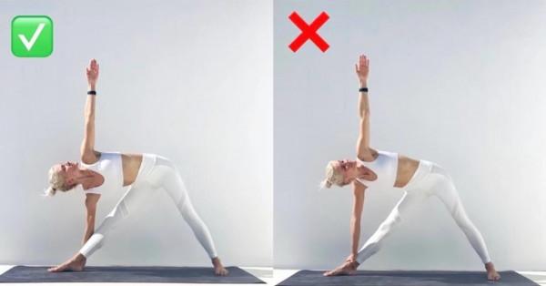 細節決定成敗,決定功效!分享8個瑜伽基礎體式的正誤對比圖 細節決定成敗,決定功效!分享8個瑜伽基礎體式的正誤對比圖