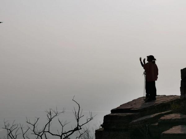 徒步白雲寺渡槽一一絕壁大梯一一上白雲一一白雲寺 徒步白雲寺渡槽一一絕壁大梯一一上白雲一一白雲寺