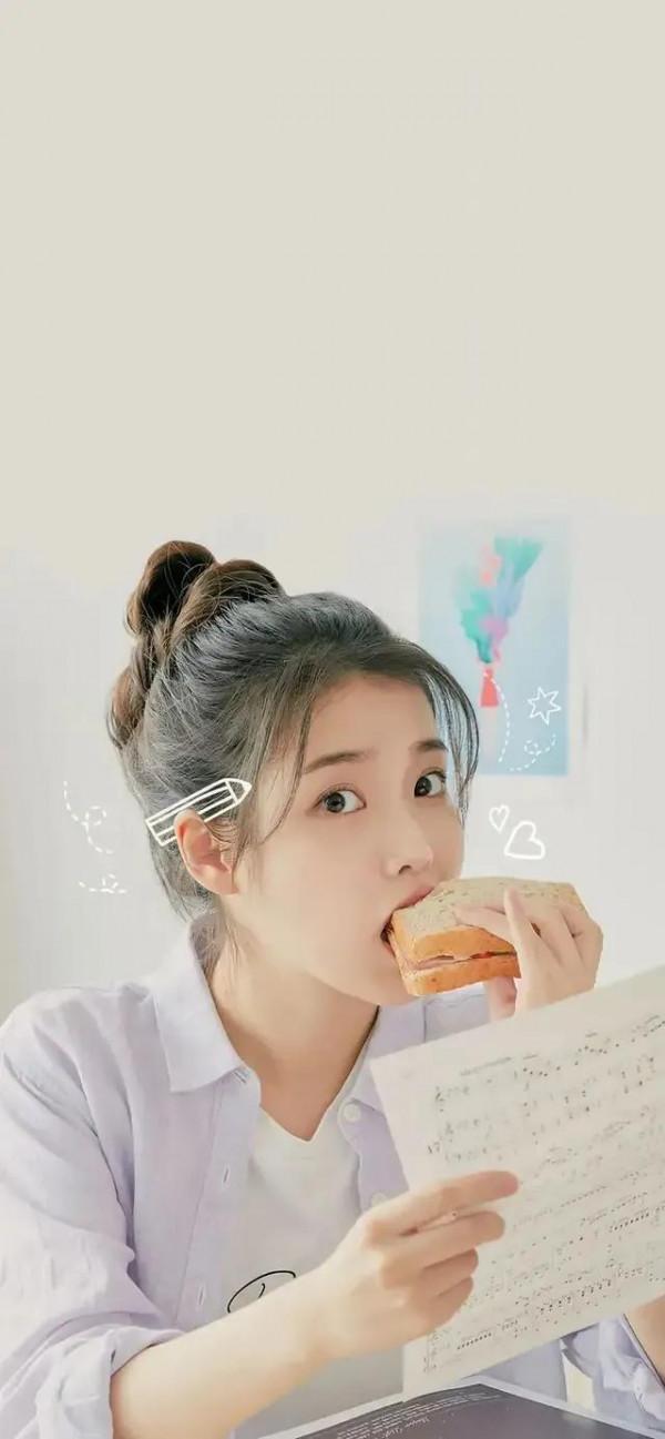 IU李智恩 全面屏桌布