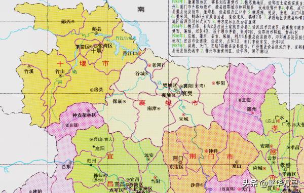 湖北省的區劃調整,12個地級市之一,襄陽市為何有9個區縣? 湖北省的區劃調整,12個地級市之一,襄陽市為何有9個區縣?