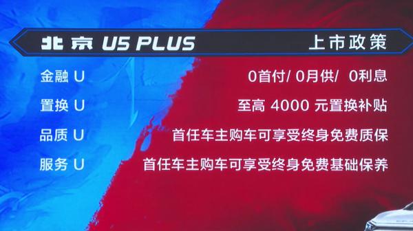 設計質感雙提升 內建超大雙聯屏 BEIJING-U5 PLUS上市售6.99萬起 設計質感雙提升 內建超大雙聯屏 BEIJING-U5 PLUS上市售6.99萬起