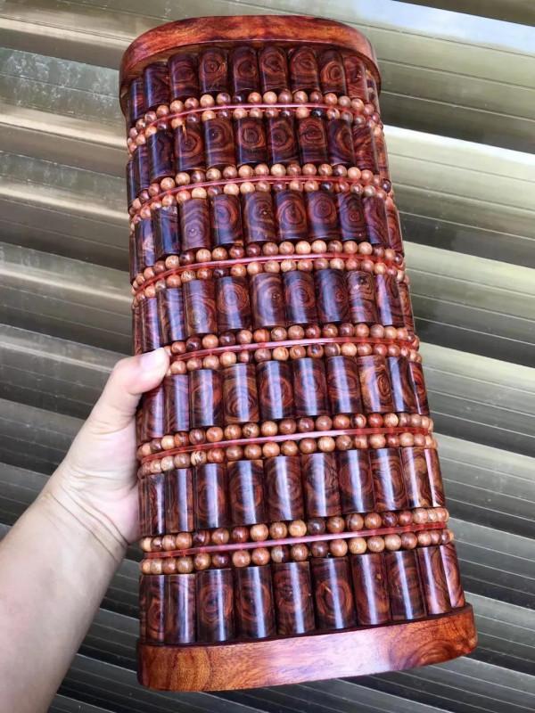 夏天用涼枕，海南黃花梨的！好漂亮的東西