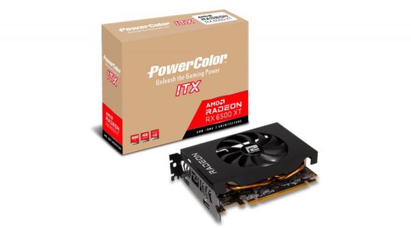PowerColor推出ITX規格Radeon RX 6500XT，暫未提供定價和上市時間