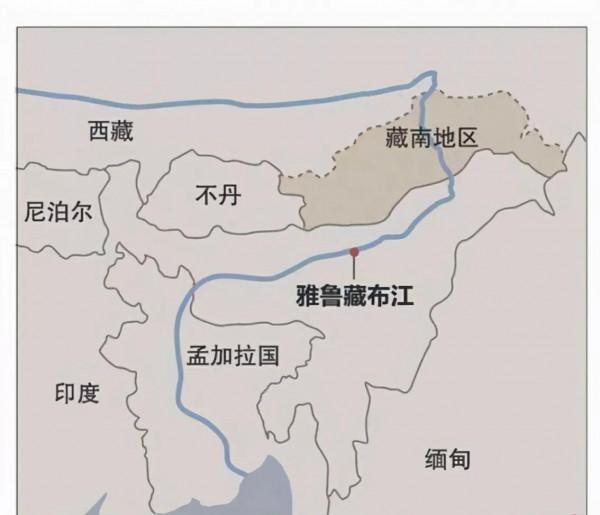 雅魯藏布江從來不是印度的戰略水源來源地