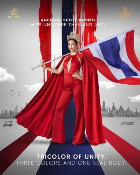 “腳踩國旗”，泰國環球小姐選美得主被起訴