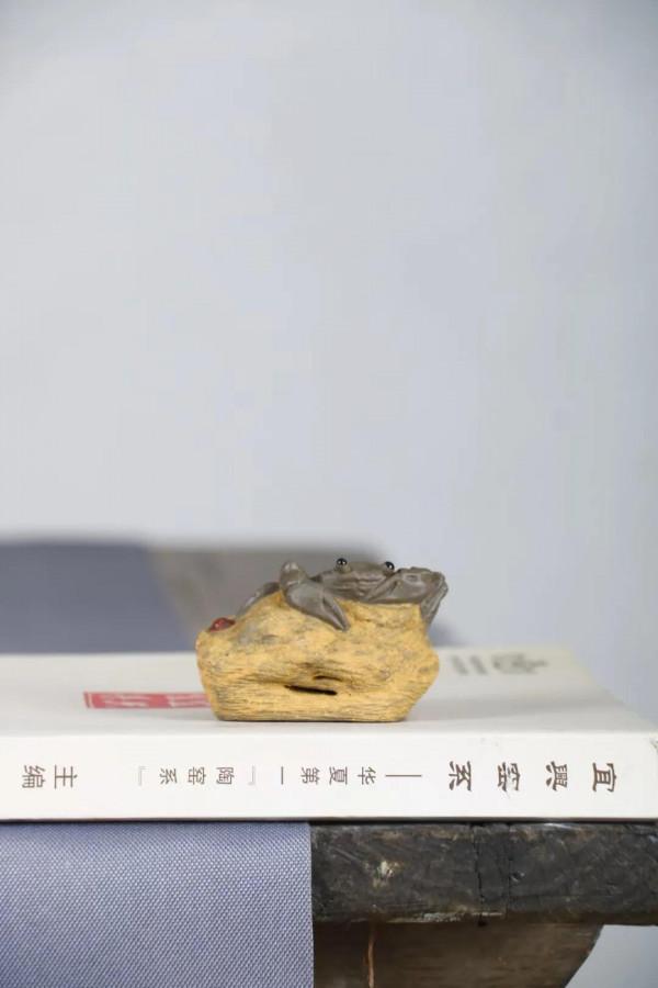 八方來財螃蟹，逼真嗎？