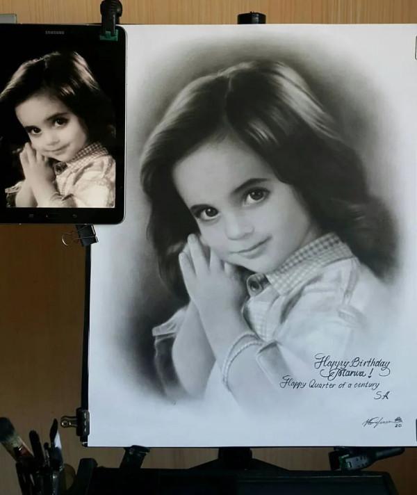 ​每幅1小時，逼真似照片​，網友：這是我見過最寫實的街頭畫像