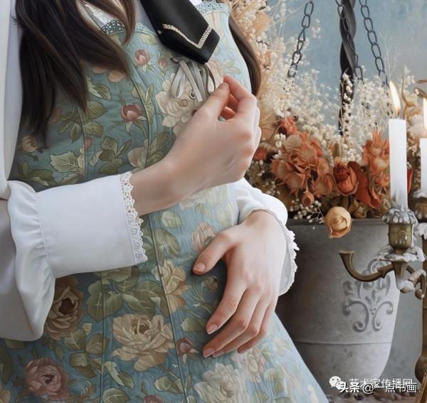 日本 岡靖知 寫實作品欣賞