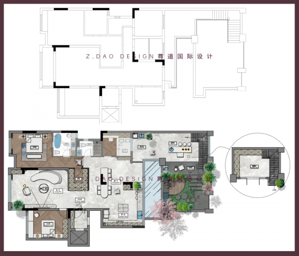 200㎡「雲谷名庭」現代法式風洋房,景觀茶室、構築都市柔美暖居 200㎡「雲谷名庭」現代法式風洋房,景觀茶室、構築都市柔美暖居
