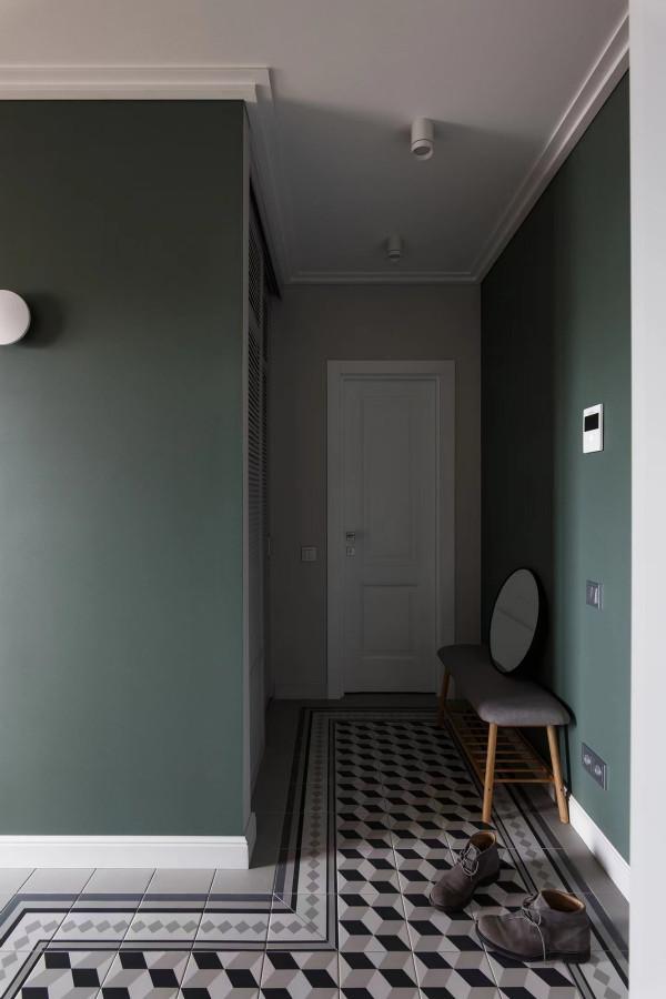 新婚夫妻84㎡的家，空間色彩各不同新潮又有高階感，18㎡露臺超爽