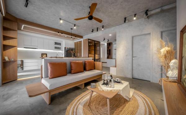 一位獨居男士的品味生活，106㎡拒絕花哨裝出高階感，很會過日子